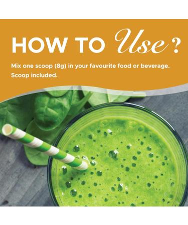 Active Green Pro - Fibre Boost Prebiotic + Probiotic - Organic Powder - Enzyme & Vitamin Production - Supports Bowel Regularity - Weight Management - Digestive Health - Unflavoured - Gluten Free - Sugar Free - No Fillers - 320g/40 Servings - Easy to Mix - Buy Online on GoSupps.com