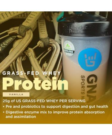 Gnarly Nutrition Performance Greens Blueberry A ai (11.64 oz) and Gnarly Whey Grass-Fed Protein Supplement Vanilla (32.0oz) - Buy Online on GoSupps.com