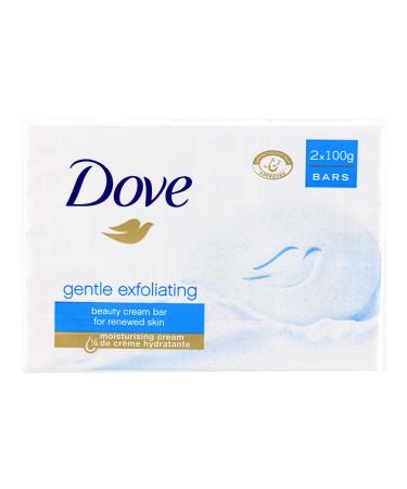 Dove Gentle Exfoliating Beauty Bar 2x100g