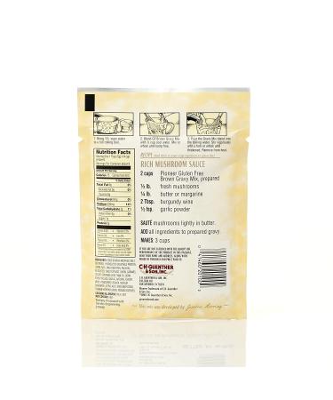 Pioneer Brand Gluten Free Brown Gravy Mix, 1.61 oz (12 Pack) - Buy Online on GoSupps.com