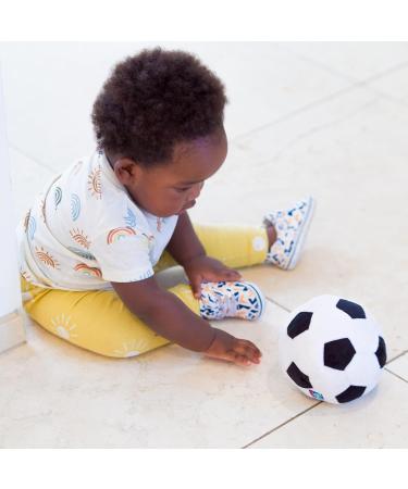 Playgro My First Football | Baby Toy for Motor & Sensory Skills | Soft Rattle | Children's Toy - White - Buy Online on GoSupps.com