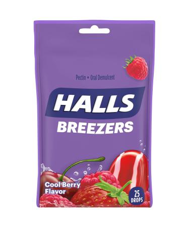 HALLS Breezers Cool Berry Drops 25 drops - Buy Online on GoSupps.com