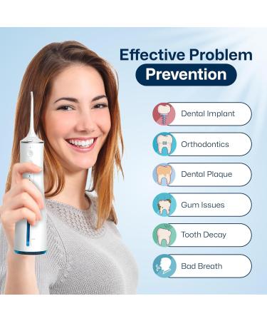 Water Flosser for Teeth - Best Oral Care Tool for Adults | White Water Flossers - International Shipping Available - Buy Online on GoSupps.com