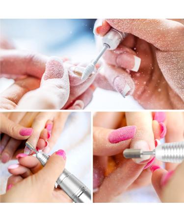 Rio Salon Electic Nail File with Foot Pedal Control for Professional Acrylic Gel & Natural Nails High Speed 30000 RPM Low Vibration Motor Aluminium Body Dual Direction LCD Display - Buy Online on GoSupps.com