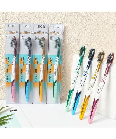 Soft Travel Toothbrush Set - Portable Toothbrush with Soft Bristles for Family & Trips | Gruwkue - Buy Online on GoSupps.com