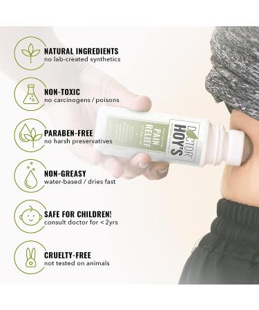 DOCTOR HOY'S Natural Pain Relief Gel & Arnica Boost Recovery Cream Combo 3 oz - Clean, Safe & Effective Pain Relief and Anti-Inflammatory - Buy Online on GoSupps.com