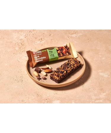 Maxinutrition Dark Chocolate Peanut Nussriege Vegan Bars - 18x46g | 22% Protein Plant-Based Sugar-Free No Artificial Flavors - Buy Online on GoSupps.com