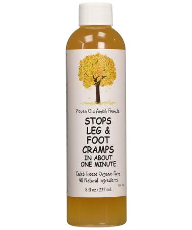 Caleb Treeze Organic Farm Stops Leg & Foot Cramps 8 fl oz (237 ml)