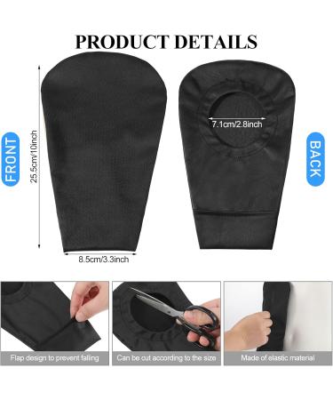 Stylish Sherr Ostomy Bag Covers - Odor Control Washable & Lightweight Pouch Liners for Men & Women (4 Colors 4 Pieces - Buy Online on GoSupps.com