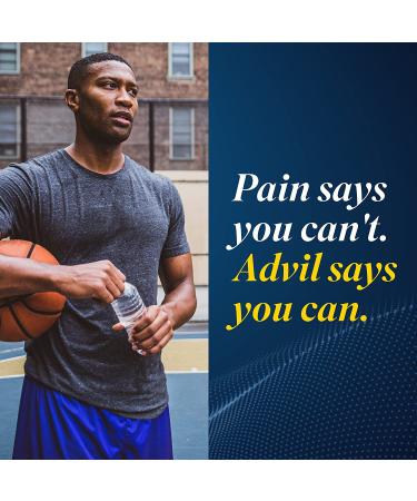 Advil Liqui-Gels Minis Pain Reliever, Fever Reducer & Pain Medicine - 100 Liquid Filled Capsules - Buy Online on GoSupps.com