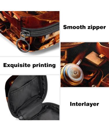 Shop Eco-Friendly Menstruation Pad Bag with Zipper - Stylish Napkin & Tampon Bags for Women & Girls | Unique Fishing Equipment - Buy Online on GoSupps.com