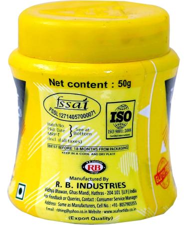 Tastekar Gluten Free Hing Compounded Asafoetida Heeng Powder 50gm - Premium Quality - Buy Online on GoSupps.com
