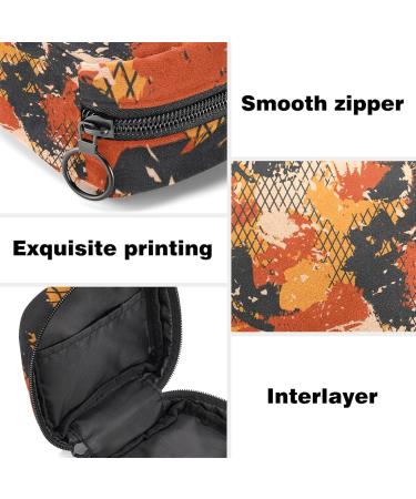 Portable Sanitary Napkin Storage Bag - Colorful Camouflage Menstrual Cup Pouch (Multicolor) - Ideal for Women, Teen Girls, and Nursing Pad Holder - Buy Online on GoSupps.com