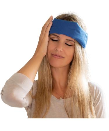 Thera-Med Cooling Headache Relief Band - Fabric Lined Ice Pack for Headache Relief and Migraine Relief - Works On Tension Headaches Sinus Headaches Minor Injuries