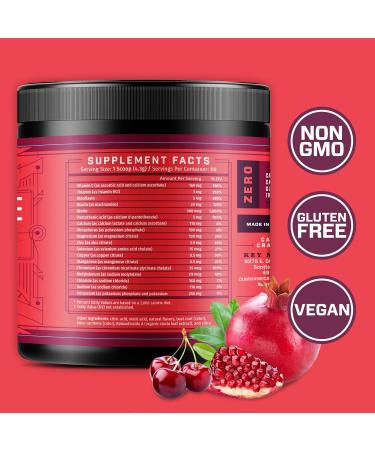 KEY NUTRIENTS Electrolytes Powder - Sweet Cherry-Pom Hydration Drink Mix - No Sugar, No Calories, Gluten Free - 90 Servings - Buy Online on GoSupps.com