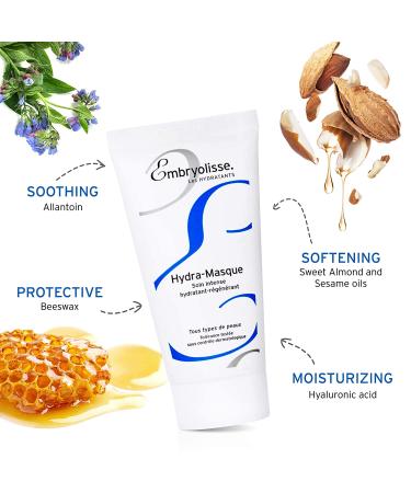 Embryolisse Hydra-Mask - Intensive Hydrating Beauty Mask 2.03 fl oz (60 ml) for Glowing Skin - Buy Online on GoSupps.com
