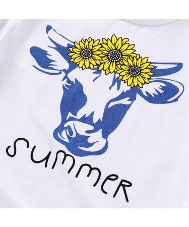 YOUNGER TREE Toddler Girls Watermelon T-shirt + Linen Shorts Set with Belt - 4 Years - Buy Online on GoSupps.com