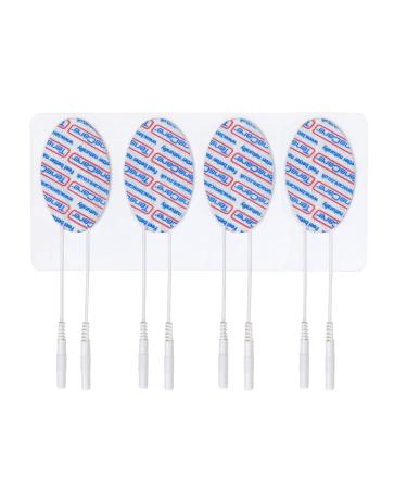 4 Reusable Pairs of face Electrode Pads (Firming Lifting and reducing Wrinkles)