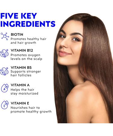 Elon Biotin Gummies for Hair Growth 60 Count Biotin 5000mcg Per Serving for Hair Skin and Nails Vitamin A Folic Acid & Vitamin E - Pectin Cherry Flavored Gummies (60 Day Supply) 60 Count (Pack of 2) - Buy Online on GoSupps.com