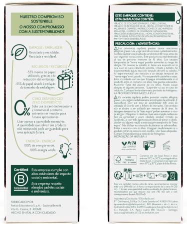  Herbatint Herbatint Permanent Hair Colour Gel 5m Light Mahogany Brown 170ml | Ammonia-free optimal grey coverage vegan formula with 8 plant extracts - Buy Online on GoSupps.com