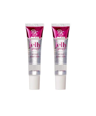 Ruby Kisses Jelly Lippies Lip Gloss RCLG01 14mL /0.47 fl.oz. (2 PACK)