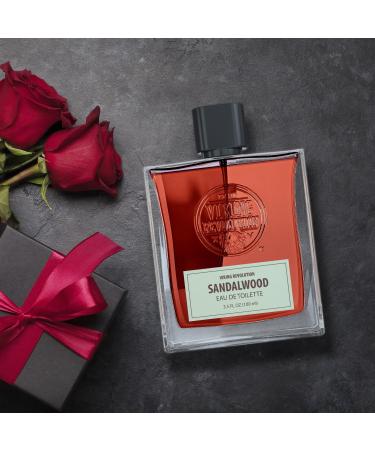 Viking Revolution Sandalwood Cologne for Men - Earthy Mens Cologne Spray Eau de Toilette - Woody Sandalwood Perfume for Men with Notes of Musk Ambergris Cedar and Vetiver - Gifts for Men 3.5 Fl Oz Sandalwood 3.5 Fl Oz (Pack of 1) - Buy Online on GoSupps.com