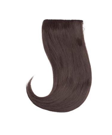 SEGO Pony Hairpiece - Dark Brown Fringe Bangs Extensions | Realistic Clip-in One Piece Hair Extensions for a Natural Look - Buy Online on GoSupps.com