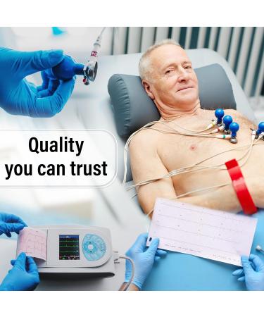Otica ECG/EKG Chest Suction Ball Electrode - Adult Size (6 PCS) Blue - Buy Online on GoSupps.com