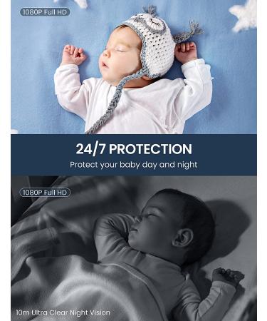 GNCC Pet Camera with Night Vision, 2-Way Audio, Smart Detection, and Remote Control for Baby & Pet Monitoring - WiFi Indoor Camera for Security - SD&Cloud Storage - P1 - Buy Online on GoSupps.com