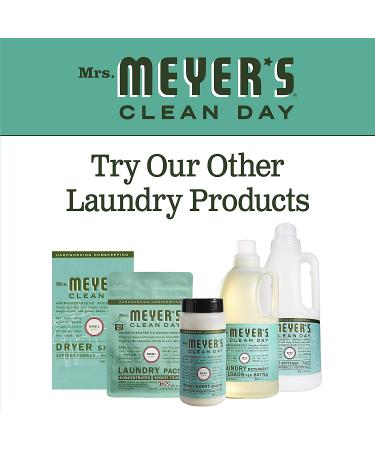 Mrs. Meyer's Clean Day Fabric Softener - Basil Scent, 32 fl oz | Eco-Friendly Laundry Care - Buy Online on GoSupps.com