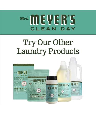 Mrs. Meyer's Clean Day Fabric Softener - Basil - 32 oz | Eco-Friendly Long-Lasting Clean Aroma | International Shipping Available - Buy Online on GoSupps.com
