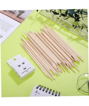 WOONEKY 1 set string Thread Drawing with Line Supply Precise Eyebrow Wooden Marking Beauty Sticks Mapping - Buy Online on GoSupps.com