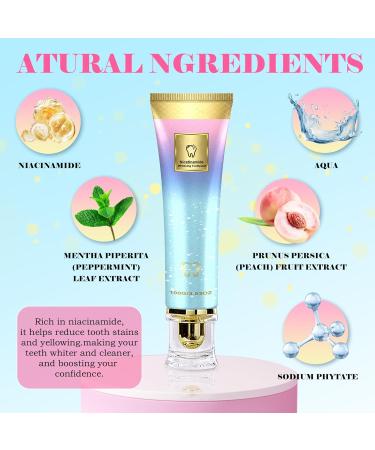 Niacinamide Whitening Toothpaste for Adults Effectively Whitens Teeth Niacinamide Intensive Whiten Toothpastes - for Healthier and Whiter Teeth - Buy Online on GoSupps.com