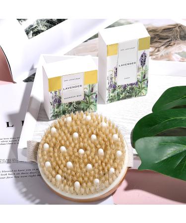 Spa Luxetique Lavender Gift Set for Women - 15pcs Relaxing Spa Kit with Bubble Bath, Bath Bombs, Massage Oil - Perfect Spa Gift Basket for Her - Buy Online on GoSupps.com