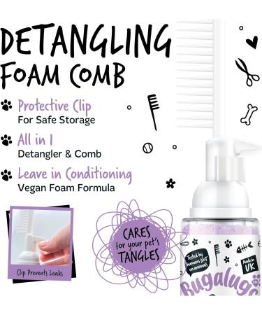 BUGALUGS Leave-In Conditioner Spray Leave-in balm for women 150 ml Natural detangler with lavender and chamomile for soft protected and easy-to-comb hair - Buy Online on GoSupps.com