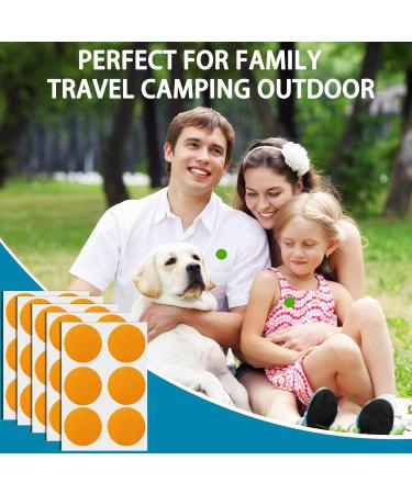 120 Pack Natural Citronella Mosquito Repellent Patches for Kids & Adults - DEET Free Stickers for Indoor and Outdoor Use - Buy Online on GoSupps.com