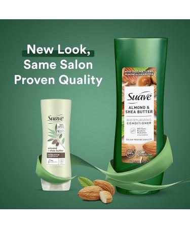 Suave Conditioner Moisturizing Almond + Shea Butter 12.6 oz - Paraben Free | Buy Online Internationally - Buy Online on GoSupps.com