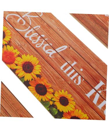 Zerodeko Sunflower Listing Desk Accessory Home Decoration Sunflower Decor for Bedroom Work Desk Decor Kitchen Decorations Wall Sunflower Gifts Miss Wood Decorative Wall 32X30CM As Shown2 - Buy Online on GoSupps.com
