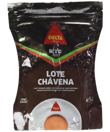 Delta Cafés Lote Cup - Ground Coffee - Aromatic coffee with notes of spices and popcorn - 8 x 250 g