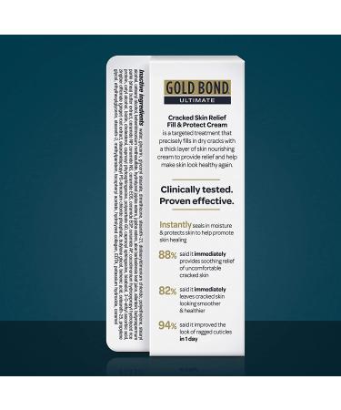 Gold Bond Cracked Skin Relief Cream 0.75 oz - Heal Hands, Cuticles & Feet - Buy Online on GoSupps.com