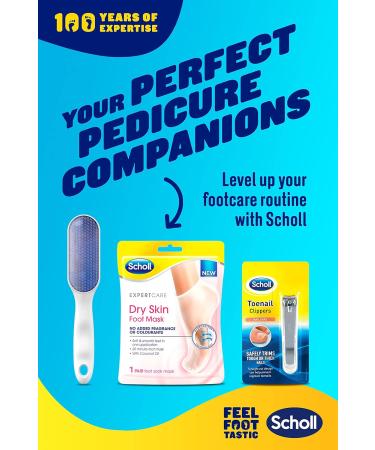 Scholl Toenail Clippers - 1 Count (Pack of 1) | Packaging may vary - Buy Online on GoSupps.com