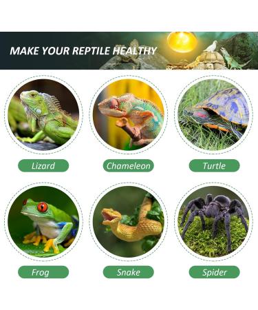 MIXJOY 100 Watt High Intensity Self-Ballasted UV/Heat Mercury Vapor Light Bulb UVA UVB Full Spectrum Sun Light for Reptile and Amphibian Use - Buy Online on GoSupps.com