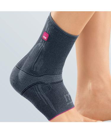 Medi Levamed Unisex Silver Ankle Bandage Size 4 (1 Pack) for Joint Stabilization & Support Portable Ankle Brace for Injury Recovery - Buy Online on GoSupps.com