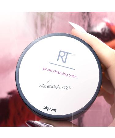 Real Techniques Brush Cleansing Balm and Mat - Vegan & Cruelty-Free Makeup Brush Cleanser & Shampoo - Removes Makeup & Impurities - Easy-to-Use - 1 Count - Buy Online on GoSupps.com