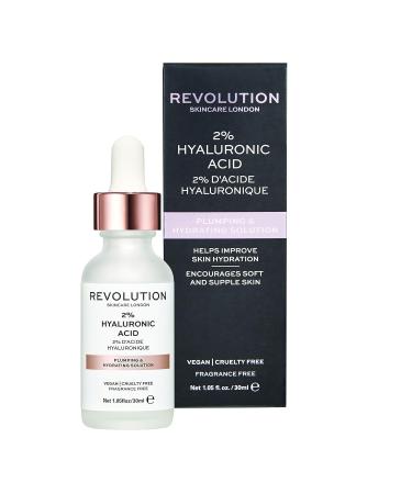 Revolution Skincare London 2% Hyaluronic Acid Plumping & Hydrating Solution - 1.01 fl oz | Shop Internationally for Ultimate Hydration - Buy Online on GoSupps.com