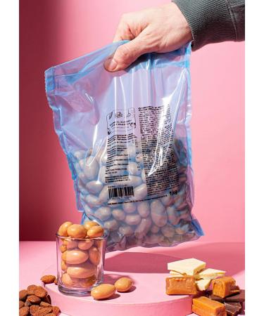 KoRo - Chocolate almonds and sea salt caramel 1kg - the sweet-salty pleasure of Californian almonds with real Belgian chocolate - Buy Online on GoSupps.com