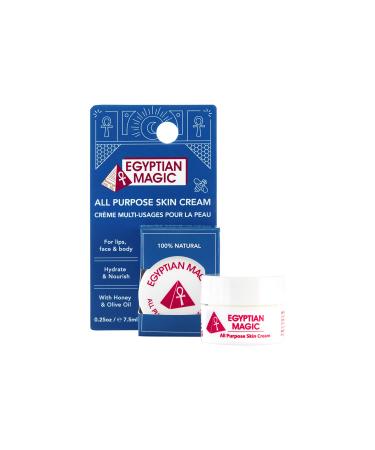 Egyptian Magic All Purpose Skin Cream | Skin Hair Anti Aging Stretch Marks | All Natural Ingredients | 0.25 Ounce Jar