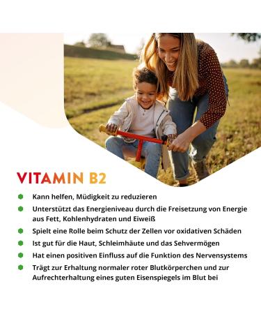 Buy Vitals Vitamin B2 25 mg - 100 Capsules | Sodium Riboflavin-5-Phosphate | High Dose & Pure Form | International Shipping - Buy Online on GoSupps.com