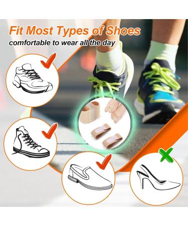 Eksma 18 Toe Extensions Set | Reusable Fabric Protection for Broken Toes Hammer Toe Rectors & Curved Toes - International Shipping Available - Buy Online on GoSupps.com