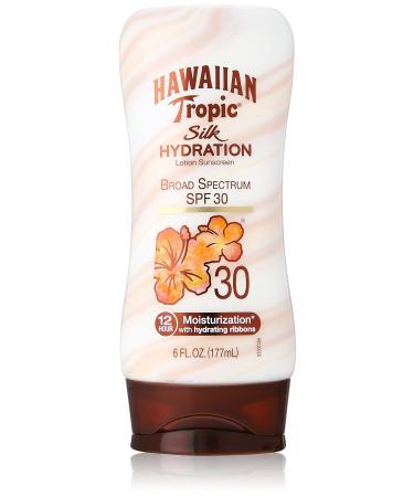 Hawaiian Tropic Sunscreen Silk Hydration Moisturizing Broad Spectrum Sun Care Sunscreen Lotion - SPF 30  6 Ounce Value not found 6 Fl Oz (Pack of 1) - Buy Online on GoSupps.com